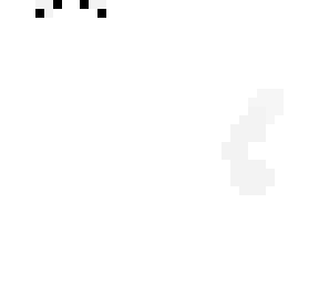 ears and tail base (white)