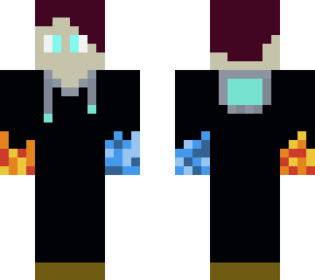 fire and water skin