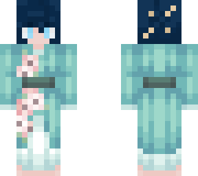 floral blue