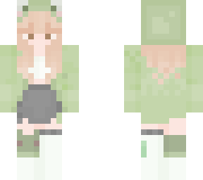 frog girl with brown eyes lol