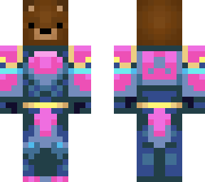 furgles (knight bear:pink)