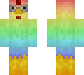 goggled chicken
