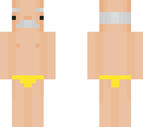 grandpa in yellow speedos - for peter