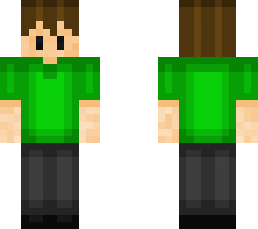 green t-shirt