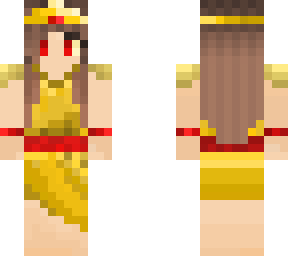 hanna's gold queen skin 2 (crowhollow smp)
