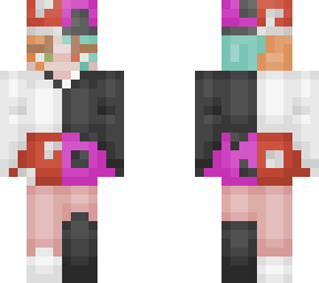 mushroom girl split tones