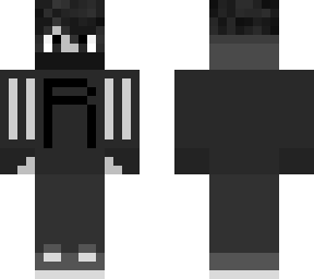 my main skin (black & white)