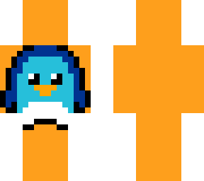 penguin pixel art