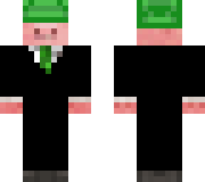 pig in a suit with turtle shell