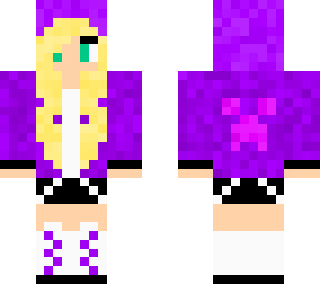 purple creeper girl