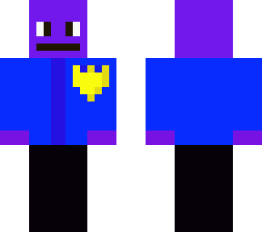 purple guy(william afton) guard uniform