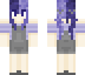 purple themed girl
