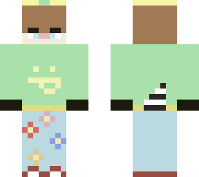 raccoon boy in green