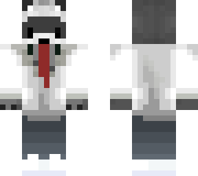 racoon suit & tie
