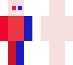 red and blue gamer boy