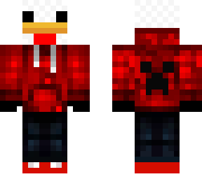 red chicken man