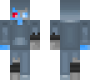 robot blue (repaired)