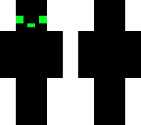 skin with a greenish tint
