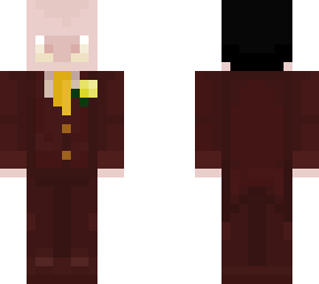 suit pig man boi