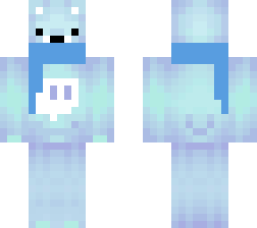 wallibear with a scarf