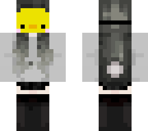 white girl duck mask