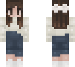white sweater girl