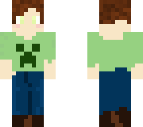 ~=my brother as a minecraft character=~