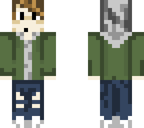 a boy with a hoodie