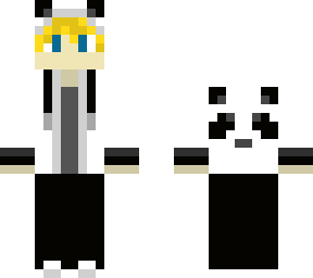 blonde panda jumper boy