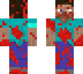bloodstained, dying, demented steve