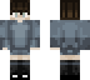 blue jumper elf boy