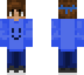 blue kid