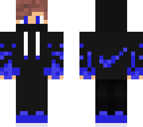 blue nike hoodie boy