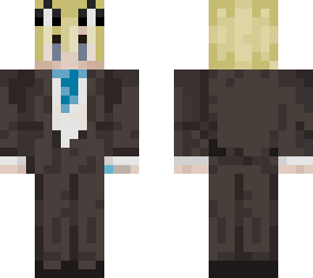 cat boy in a suit