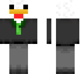 chicken man with chin face