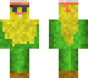 corn! (with glasses and a headband)