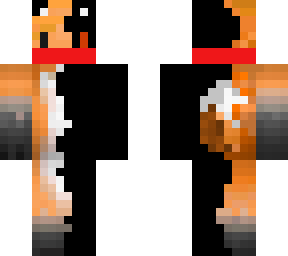corrupted fox with scarf