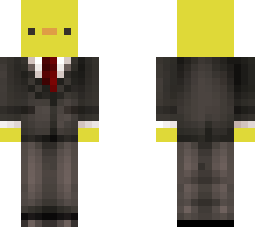 duck in a suit