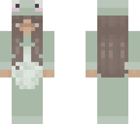 girl in a frog suit :)