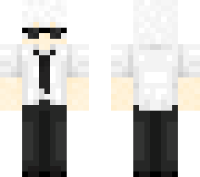 gojo (with a tie)