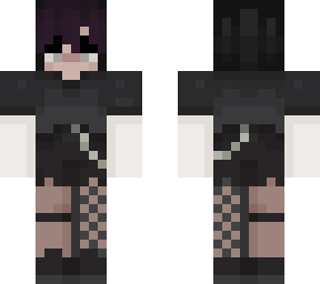 goth boi with fishnets