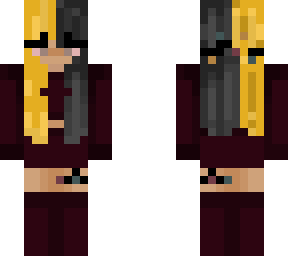 goth girl split