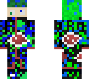 grean vs blue akatsuki meber