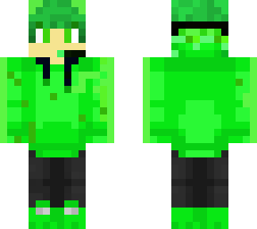 green hodie
