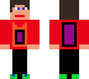 guy with nether portal shirt