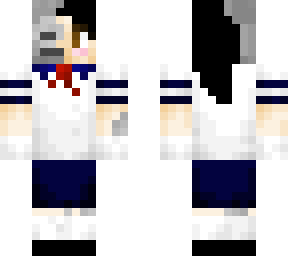 half dead anime school girl