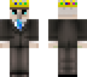 iron golem in a suit