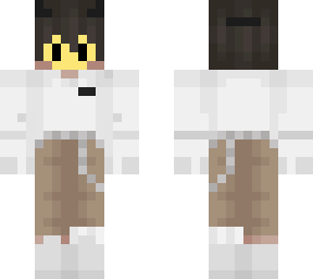 masked white shirt