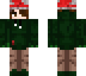 me in a mushroom hat