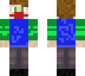 mishmashed shirt with mask